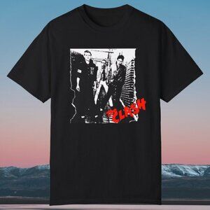 The Clash Poster Style Graphic T-Shirt Punk Rock Band Music Fan Collector Merch